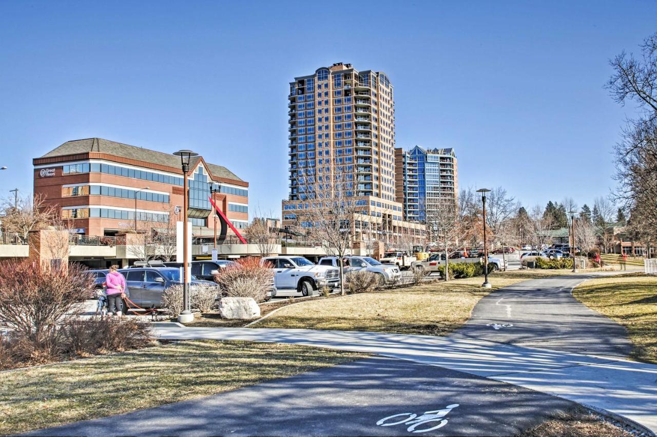 Modern Coeur Dalene Getaway Condo Walk Downtown! Coeur d'Alene Exteriör bild